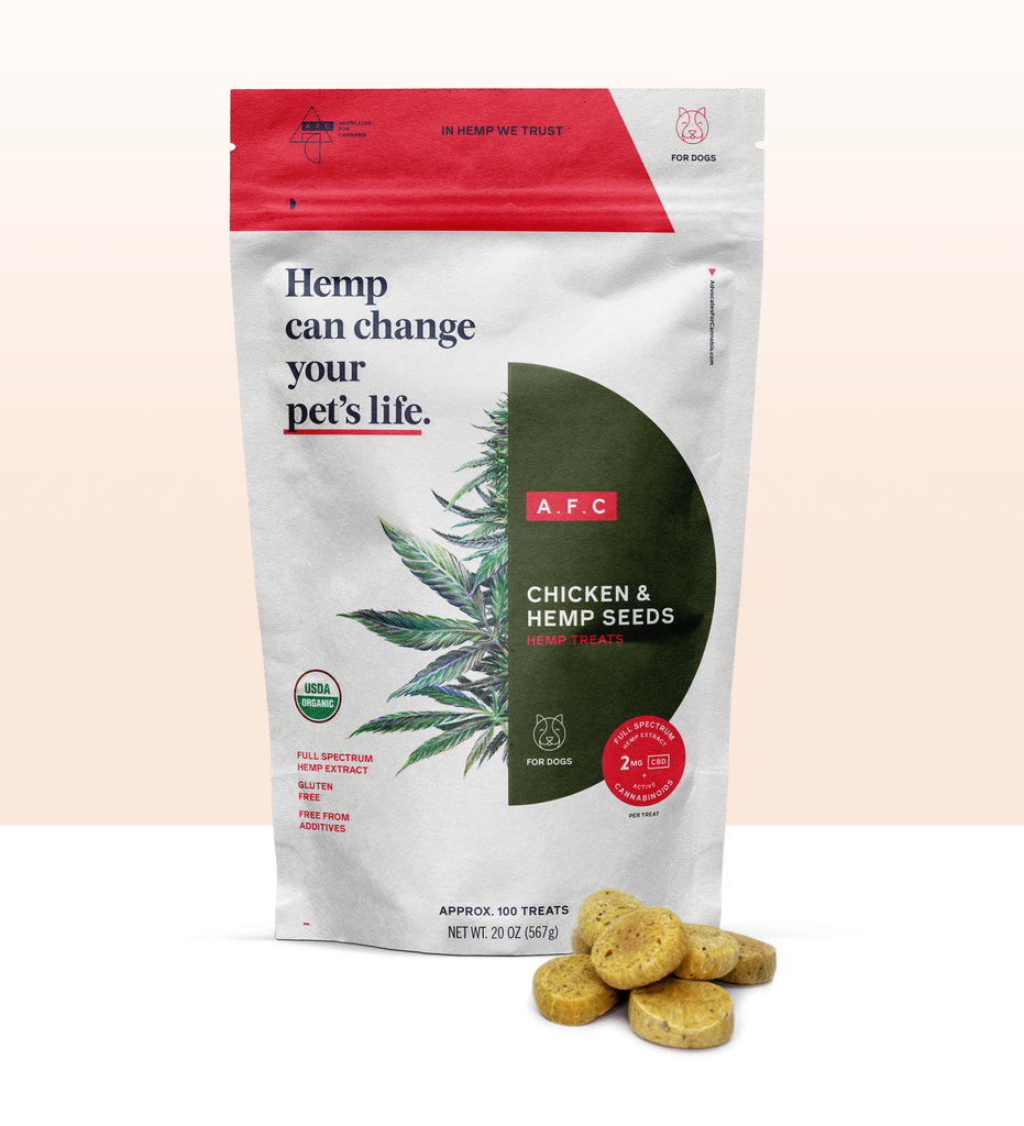 A.F.C CHICKEN & HEMP SEEDS (For Dogs) Approx 100 treats